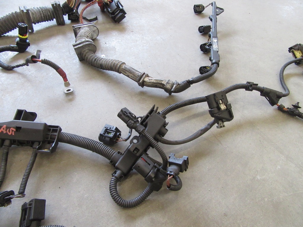 фото №8, Джгут двигуна bmw 5 e60 e61 lci lift n47d20a europa автоматична коробка передач