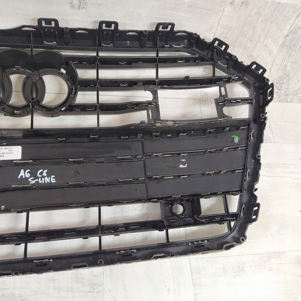 фото №7, Audi a6 c8 s-line решітка радіатора решітка радіатора решітка бампера 4k0853651c