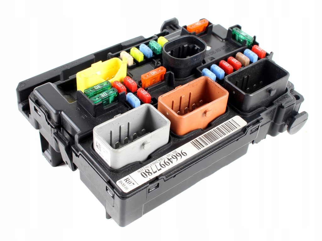 фото №4, Коробка запобіжників модуль bsm citroen c2 c3 i ii c3 picasso ds3