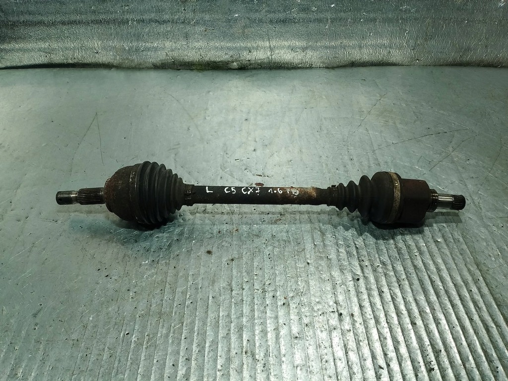 фото №1, Приводной вал левая перед citroen c5 iii 1.6 tb