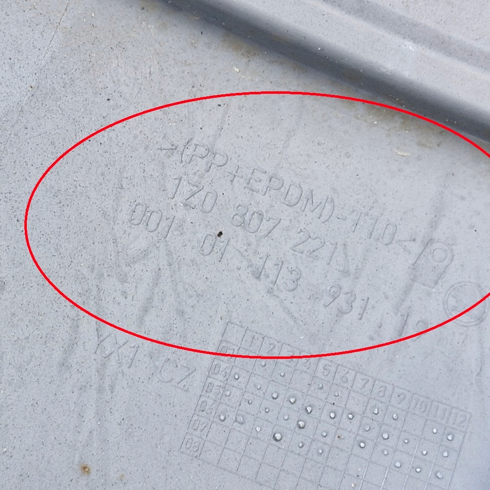 фото №9, Skoda octavia ii бампер передній перед 1z0807221 pomorskie