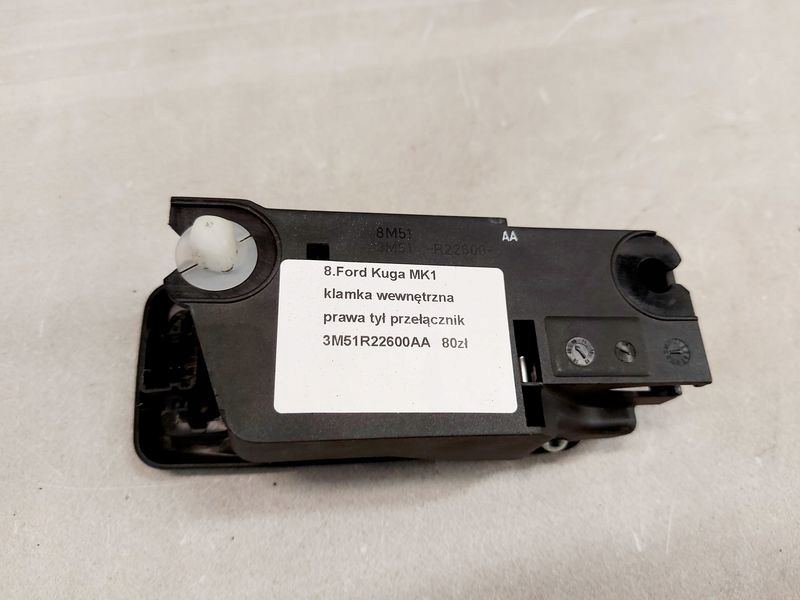 фото №5, Ford kuga mk1 ручка внутренняя правая задняя