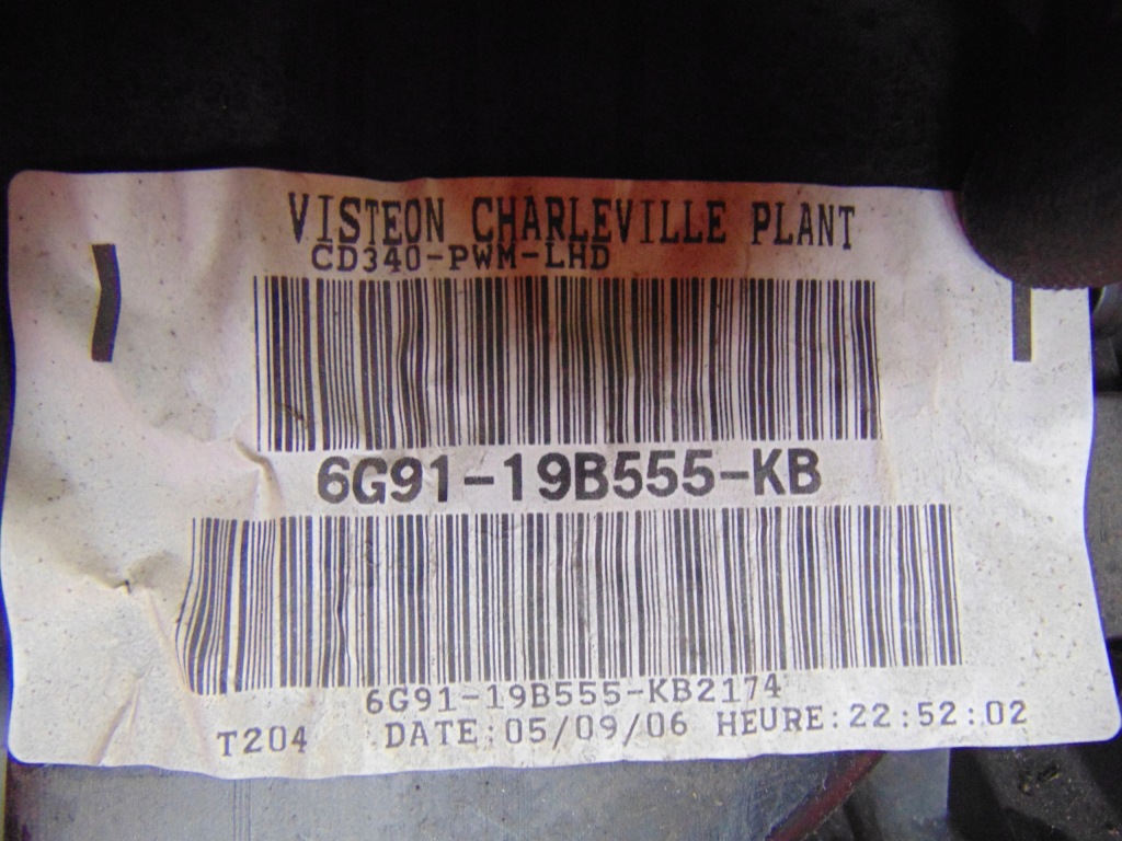 фото №3, Ford galaxy ii mk3 06 корпус отопитель climatronic 2 зона europa