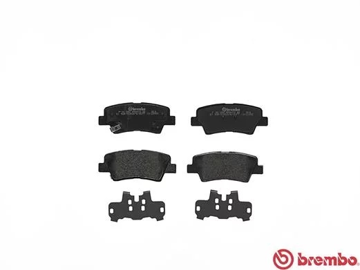 фото №3, Brembo гальмівні колодки ham. задня kia picanto iii 1.0/1.2 2017-