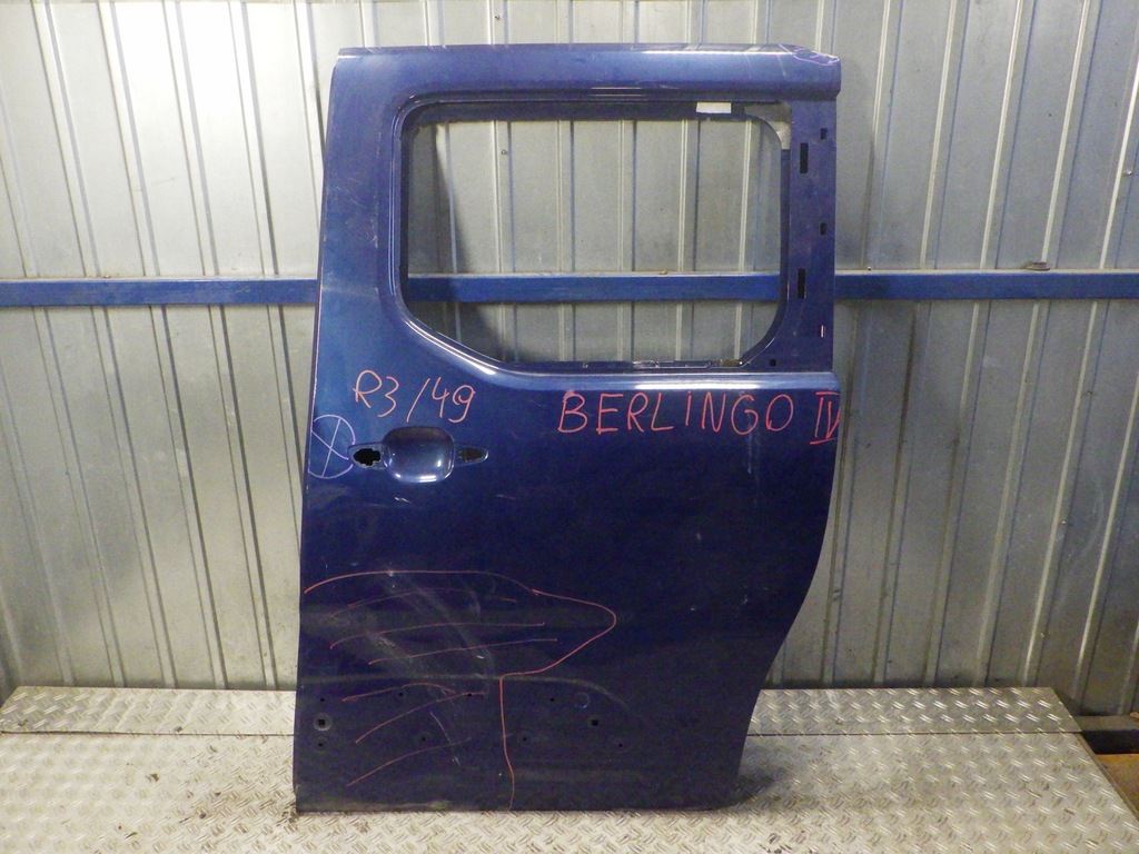 фото №1, Дверь задняя задние левая citroen berlingo iv 4