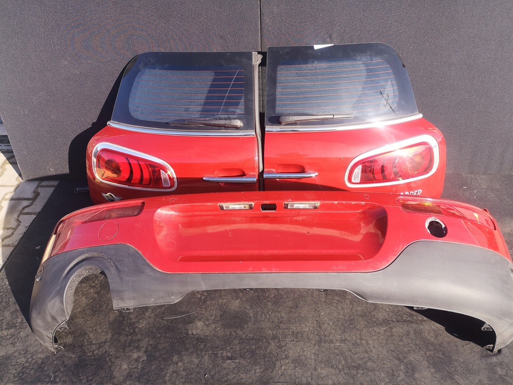 фото №1, Крышка багажника дверь бампер задняя mini clubman f54 цвет b83