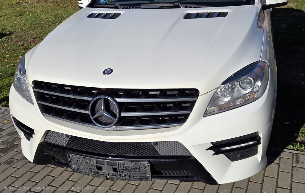 фото №1, Mercedes w166 ml amg 250 350 перед kompletny лак 650 капот бампер