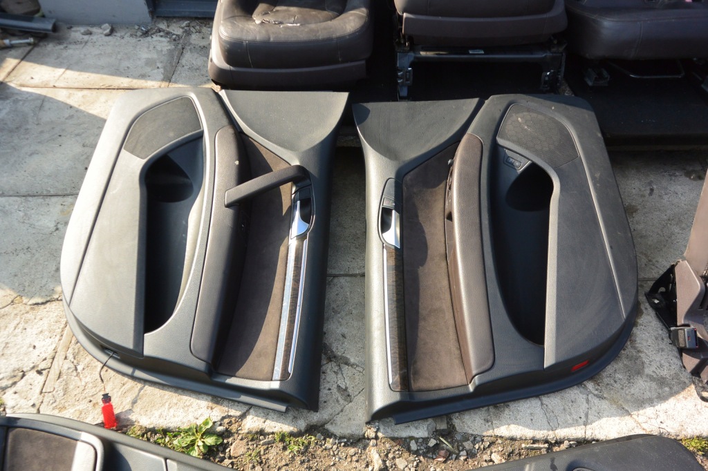 фото №12, Сиденья заднее сиденье обшивки 7 мест алькантара audi q7 eu