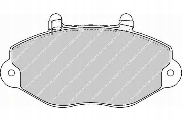 фото №1, Ferodo гальмівні колодки гальмівні ford transit transit tourn