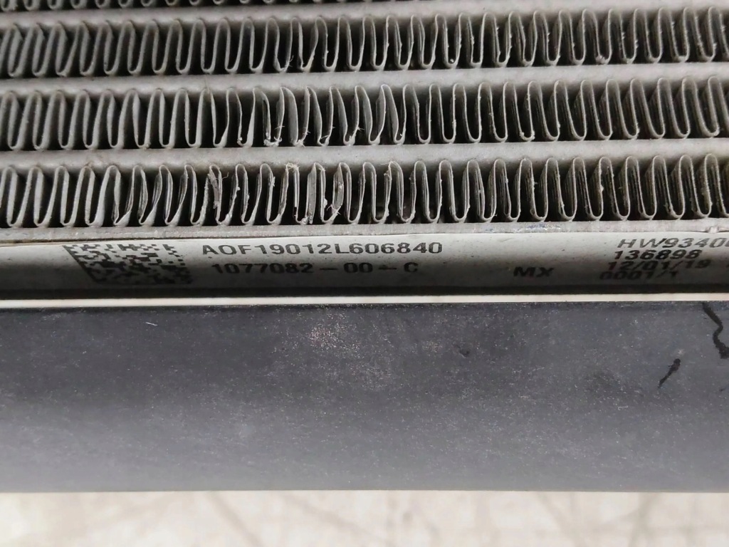 2019 tesla model 3 радиатор воды 107708200c Недорого