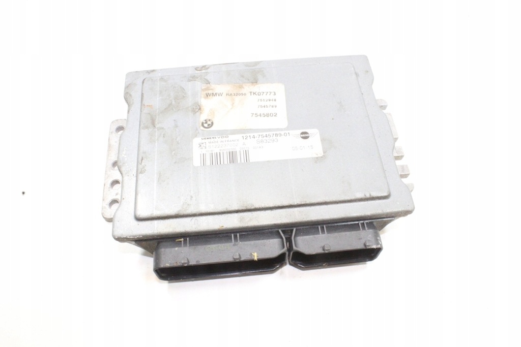фото №3, Бортовой компьютер двигателя mini cooper r50, r53 7545789 2005