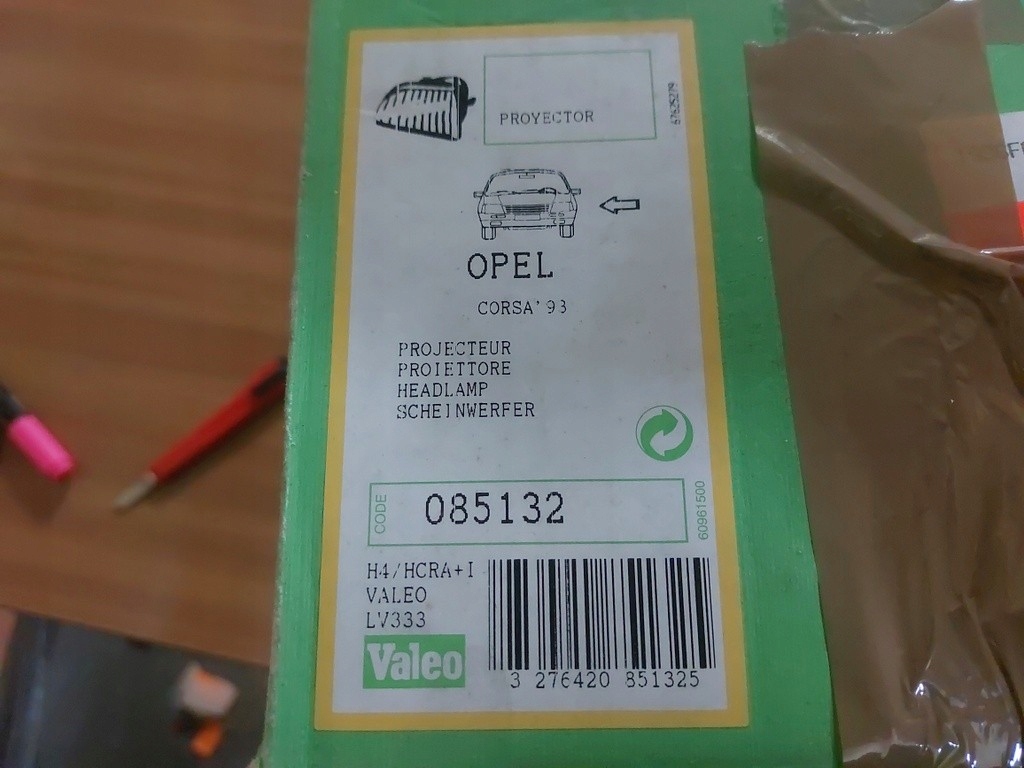 фото №4, Opel corsa фара лівий 555509-v