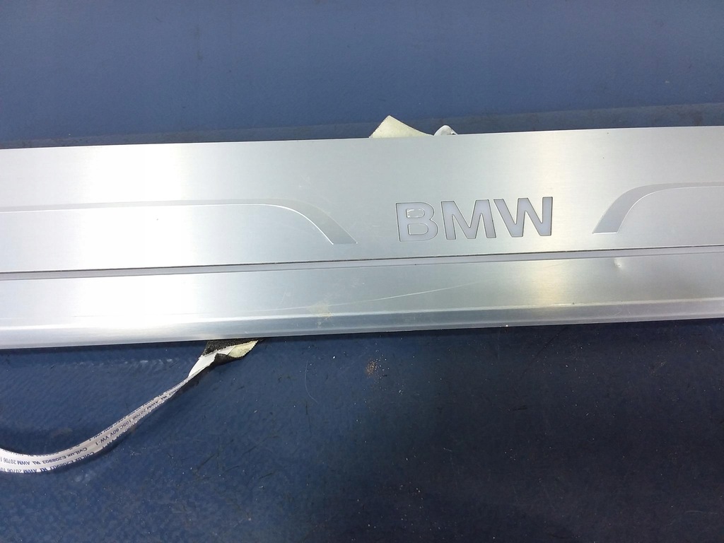 фото №3, Bmw 7 g11 накладки порогові підсвічувані led комплект