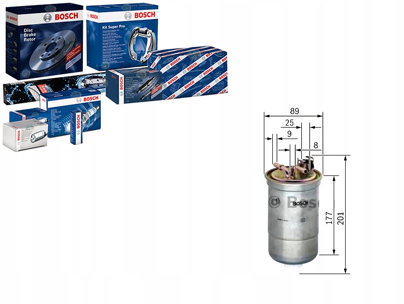 Bosch 450 906 295 фильтр топлива в Украине