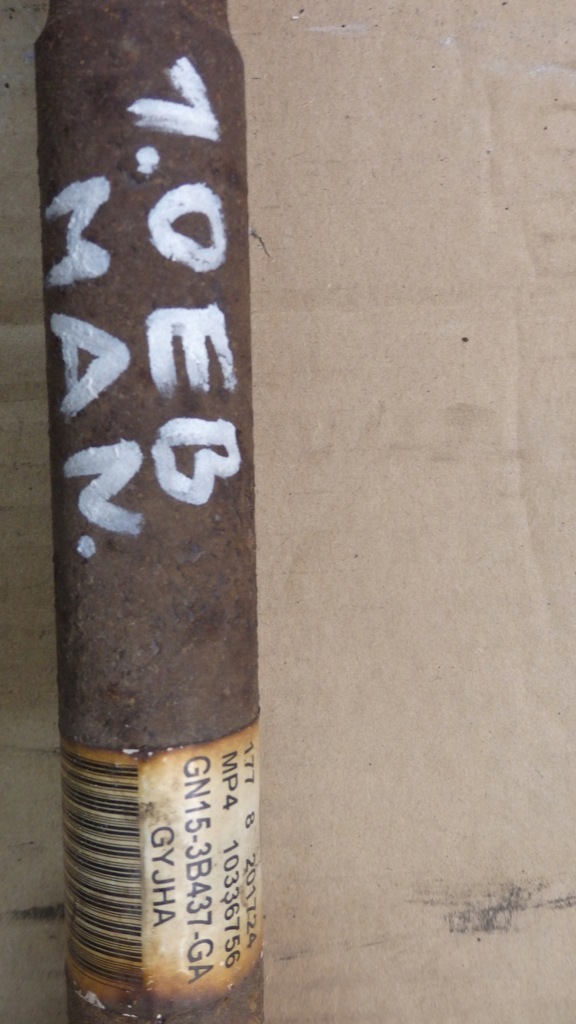 фото №4, Приводной вал левая ford ecosport 1.0 jn15-3b437-ga