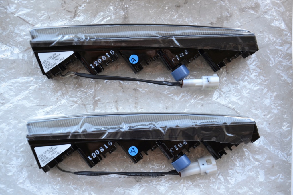 фото №3, Mitsubishi asx outlander лампы led drl mz380654ex оригинал nowe