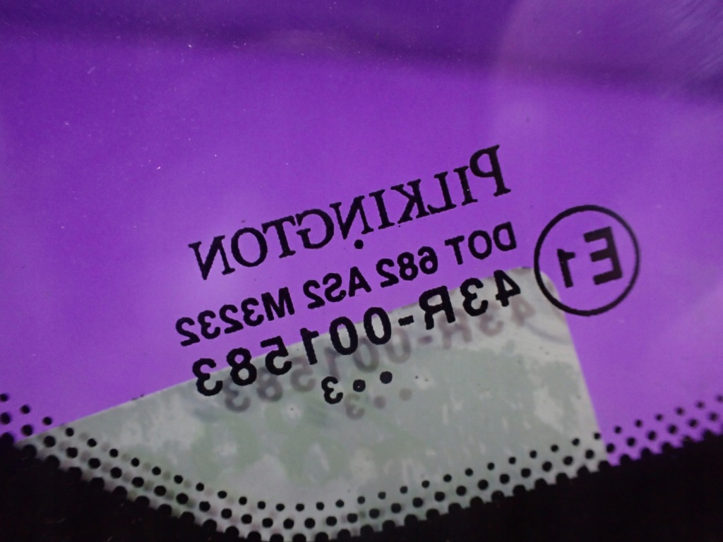 фото №3, Mazda 2 i dy 03-05 скло кузовна лівий задня