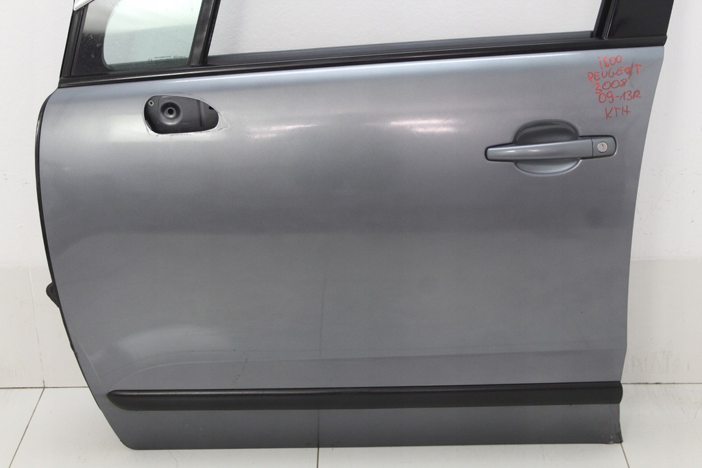 фото №8, Двері лівий перед передні peugeot 3008 09-13r kth