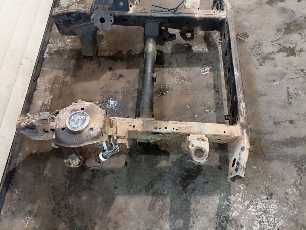 фото №3, Mitsubishi l200 v fiat fullback рама перед часть передняя четверть перед