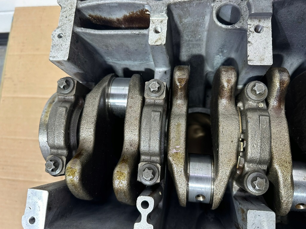 фото №8, Блок двигуна, wał колінчастий, mercedes 1.8 компресор, om271, r2710101405