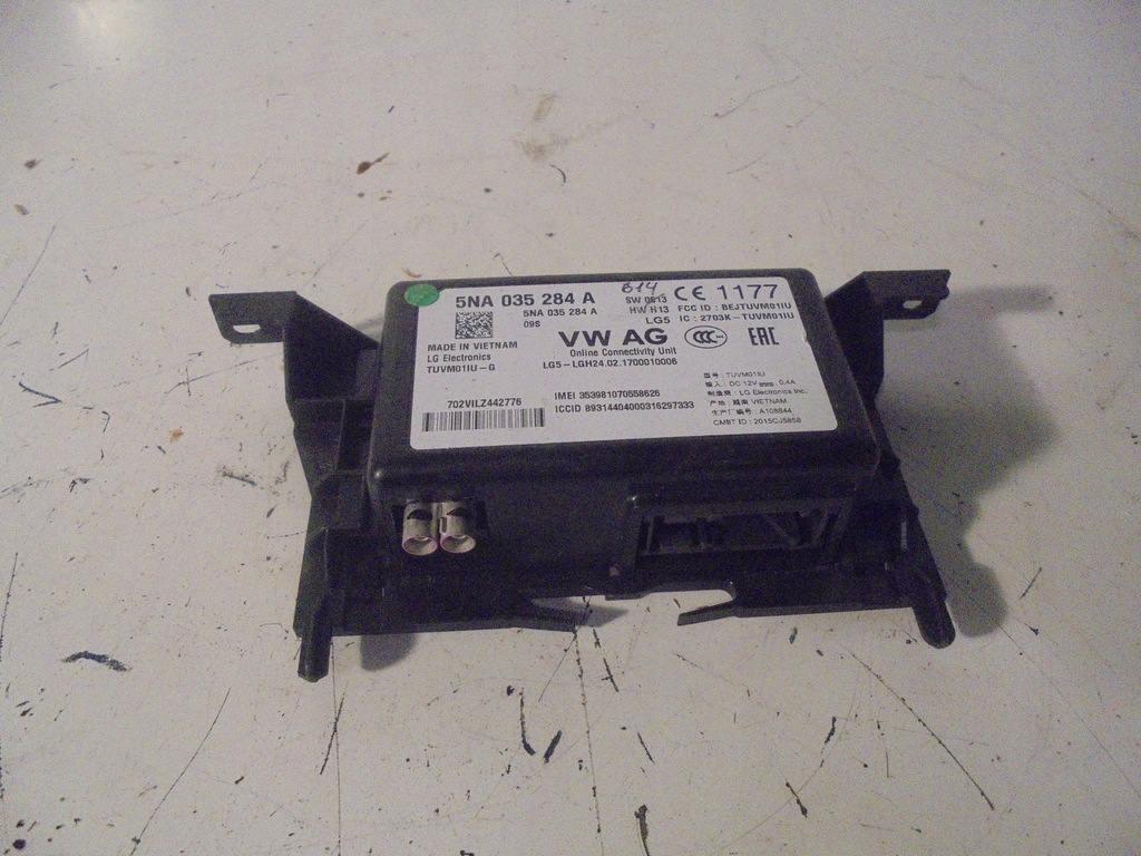 фото №1, Модуль керування online vw golf vii 5na035284a