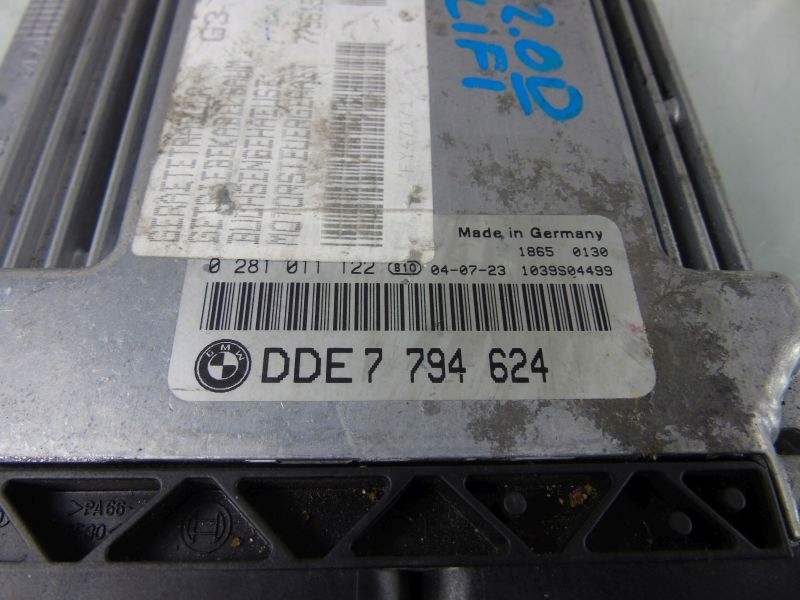 фото №5, Bmw e46 lift 2.0 d блок керування двигуна 7794624