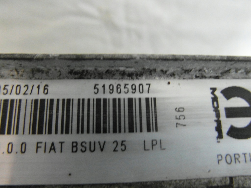 фото №3, Jeep renegade 2.0 mtj радиатор интеркулер