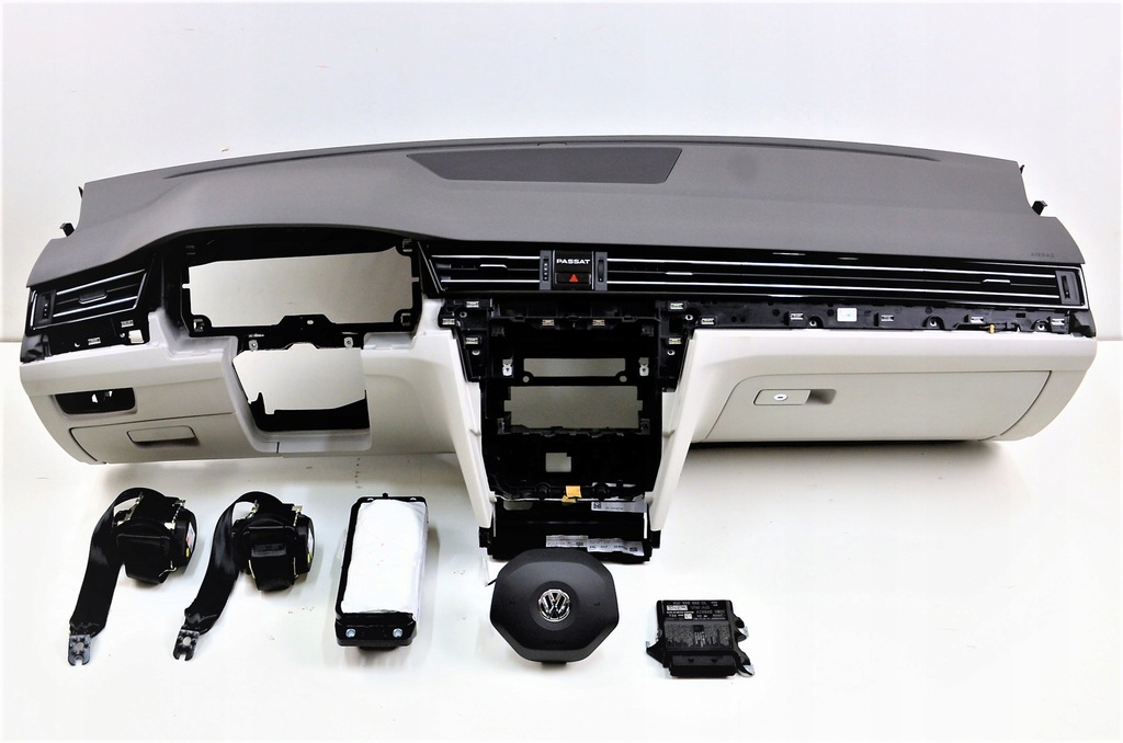 фото №1, Vw passat b8 fl панель приладів подушки безпеки подушка безпеки ремені 3g0