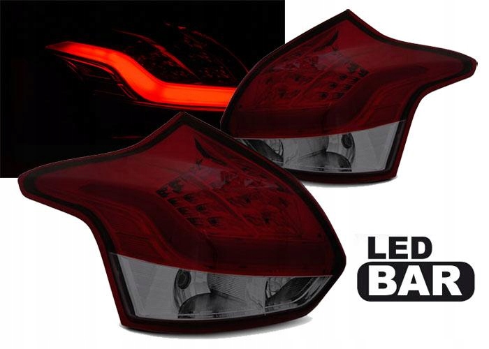 фото №2, Лампы светодиодный ford focus 3 11-10/14 hb r/s led bar