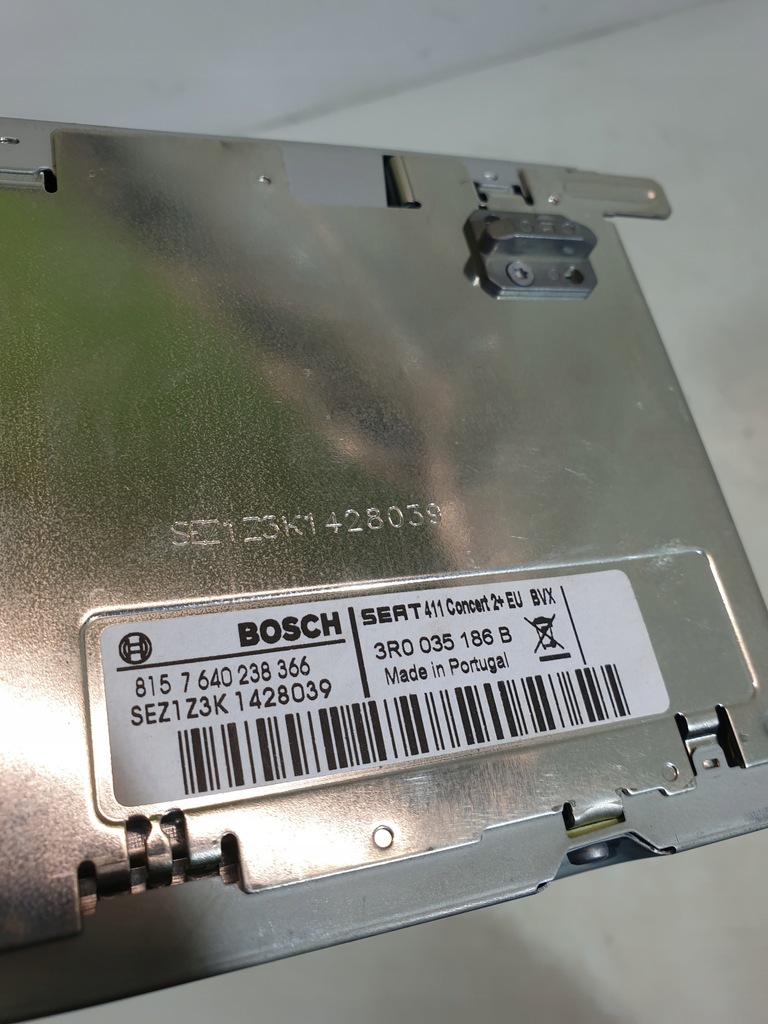 фото №10, Радио радиопроигрыватель 3r0035186b seat exeo eu 10r