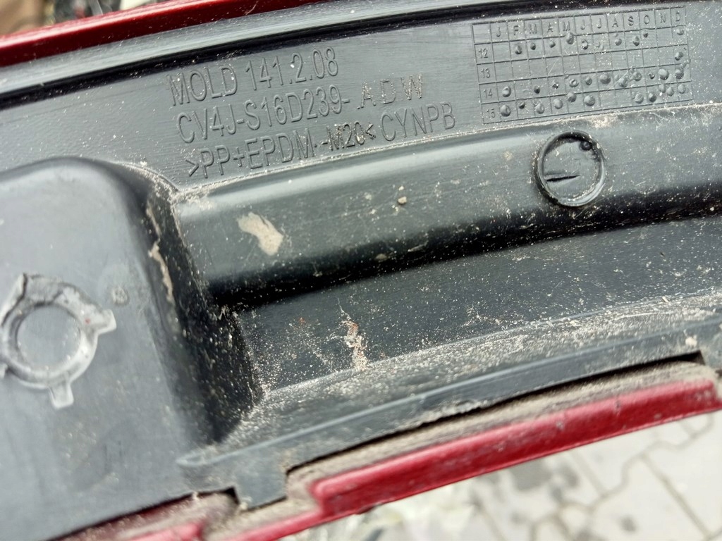 фото №13, Ford kuga mk2 st-line - молдинг крыла левый перед cv4j-s16d239