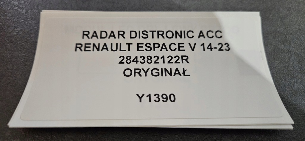 фото №8, Радар distronic acc renault espace v 14-23 284382122r оригінал