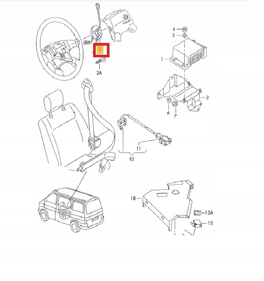 фото №10, Audi vw seat skoda лента подушка безопасности шлейф 1h0959653e