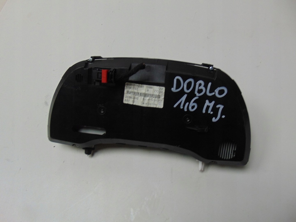 фото №13, Лічильник приладова панель opel combo d doblo ii 1.6 mtj 51867722 europa