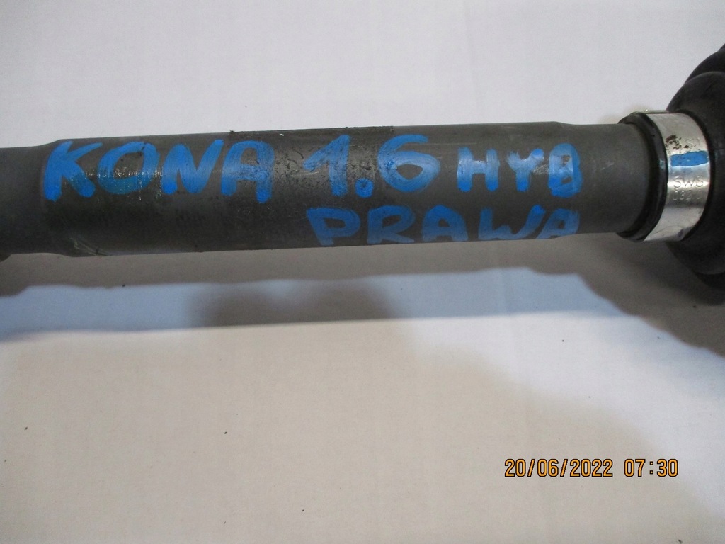 фото №4, Приводной вал правая hyundai kona 1,6 hyb