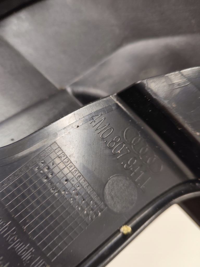 фото №11, Audi q7 4m0 lift s-line диффузор бампера задняя