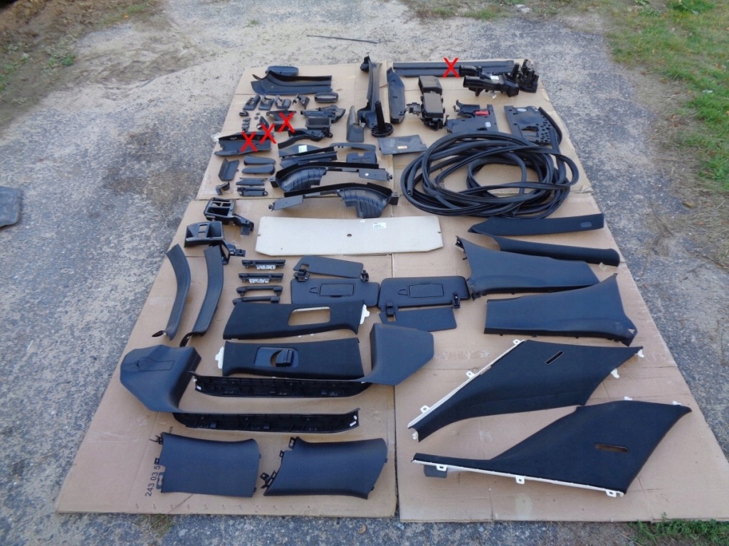 фото №1, Mercedes ml w166 елементи салону пластики захист