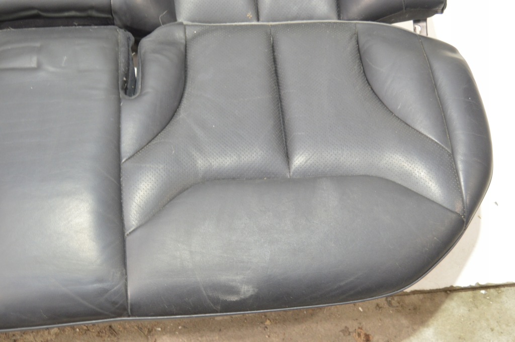 фото №11, Сидіння заднє сидіння комплект czarna шкіра електрика mercedes w140 s klasa