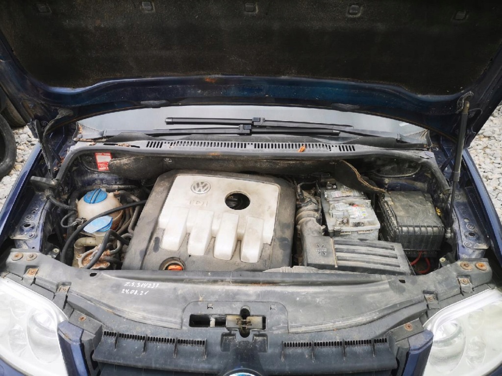 Volkswagen touran двигун кришка обігрівача 2005 1.9l 1k0907511d 0132801337 Зі Шроту