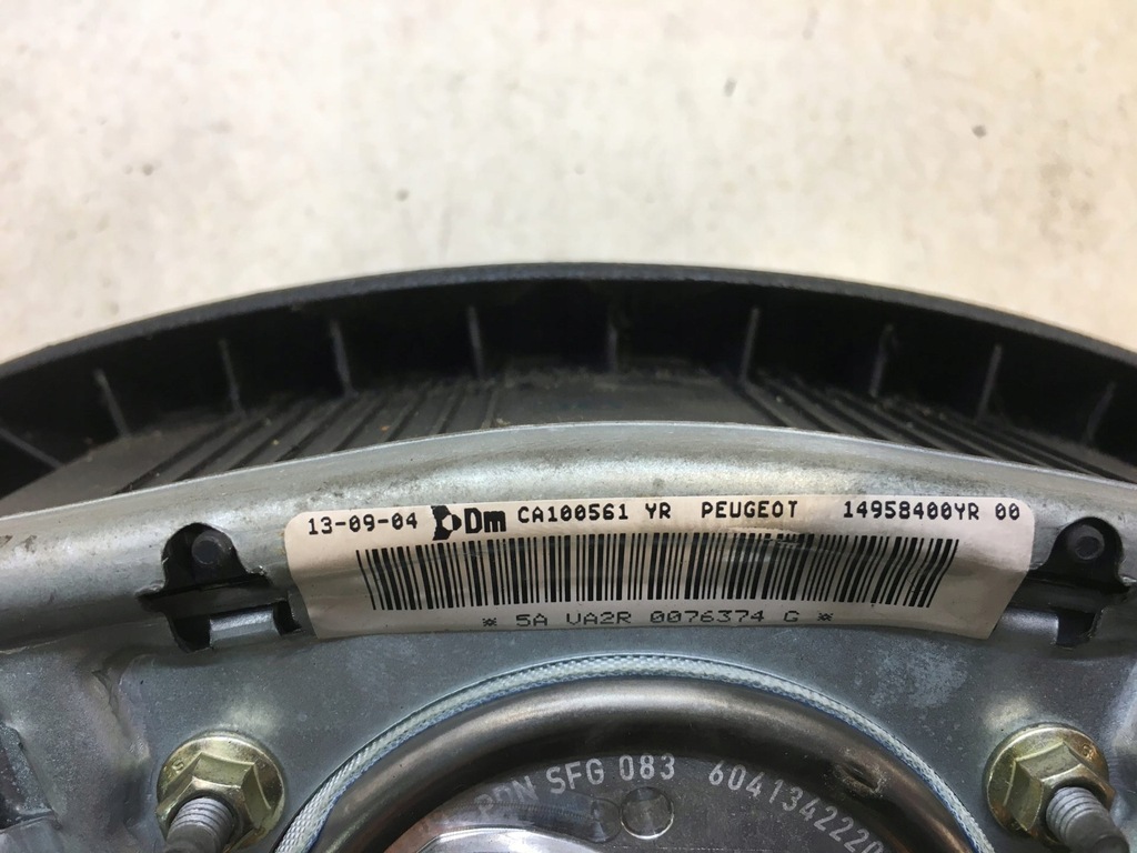 фото №7, Подушка подушка безпеки водія peugeot 807 14958400yr