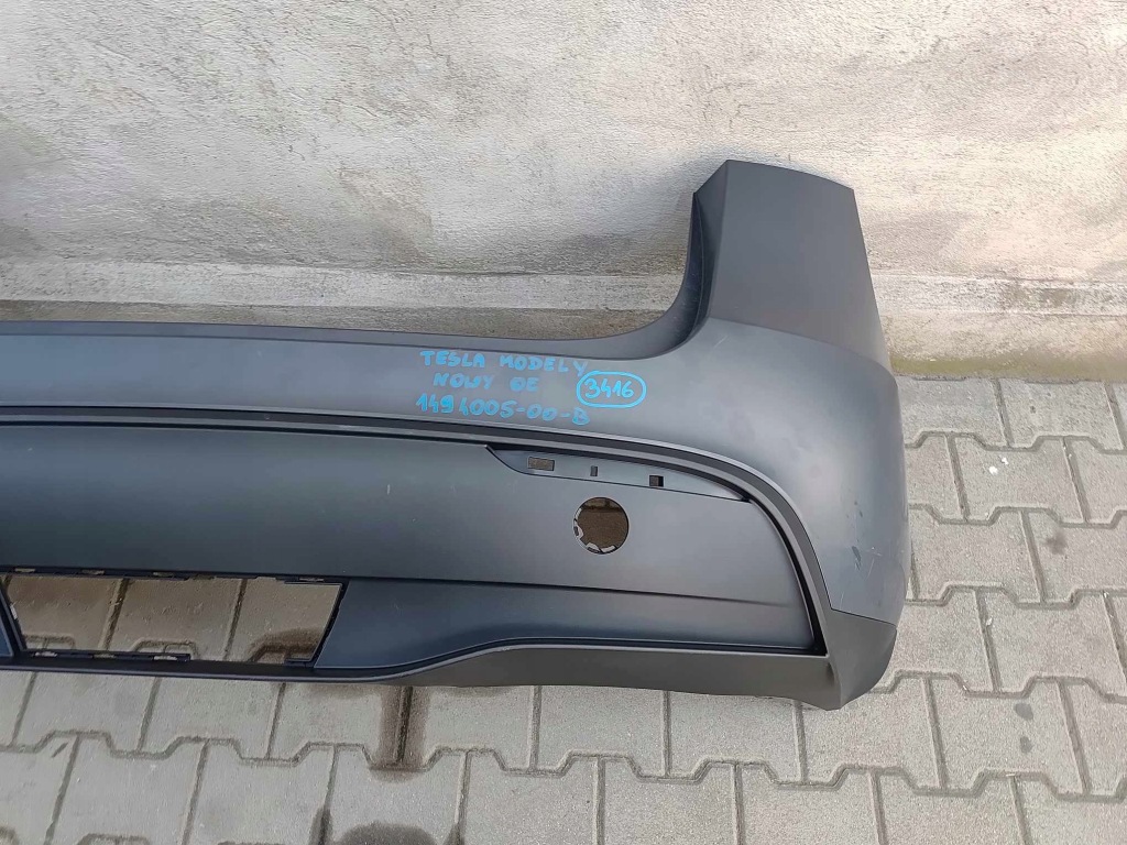 Tesla model y бампер задняя задний новый оригинал 3416 в Украине