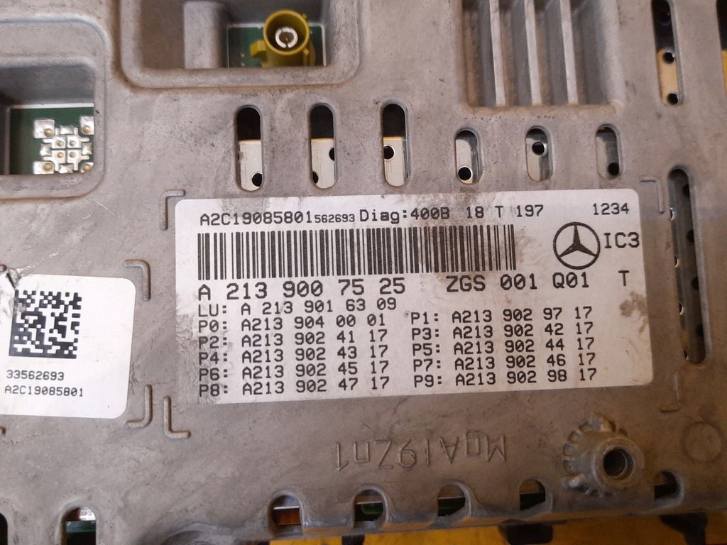 фото №10, Mercedes e w213 счетчик приборы a2139007525