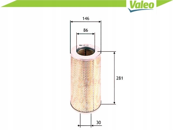 фото №4, Valeo 585680 фільтр повітря