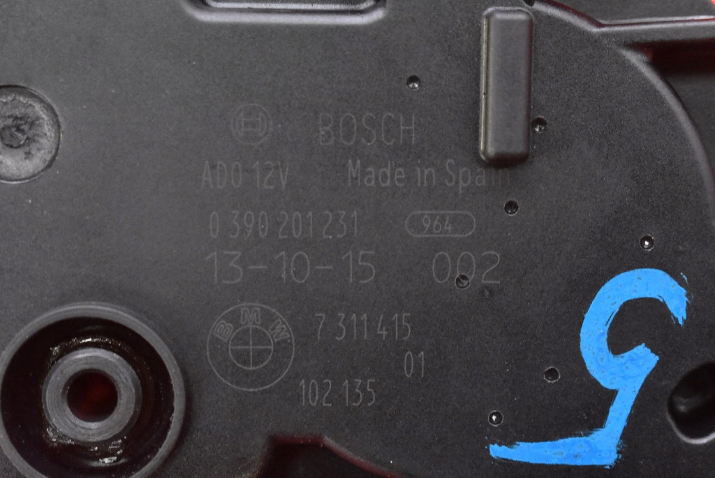 фото №7, Моторчик дворники задняя 7311415 0390201231 bmw f31 11-16