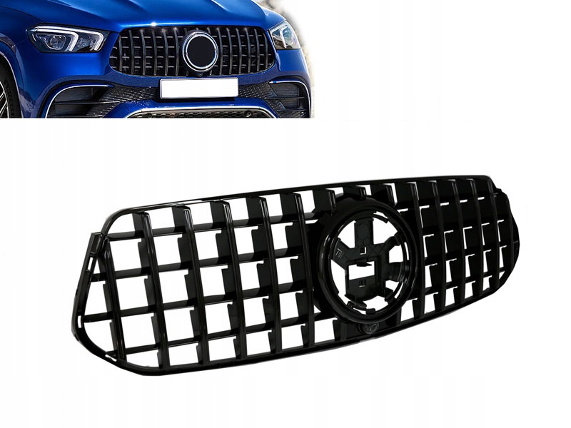 фото №1, Решітка радіатора mercedes gle suv coupe w167 amg 19+ lift