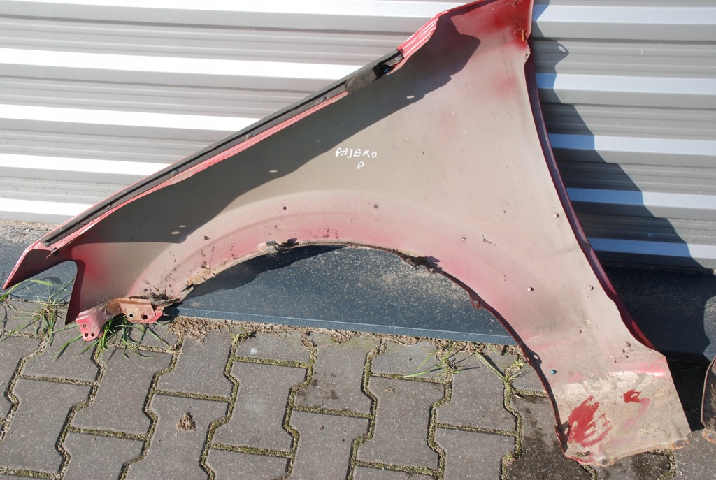 фото №10, Крыло p / l перед передний pajero iv 2007-2012