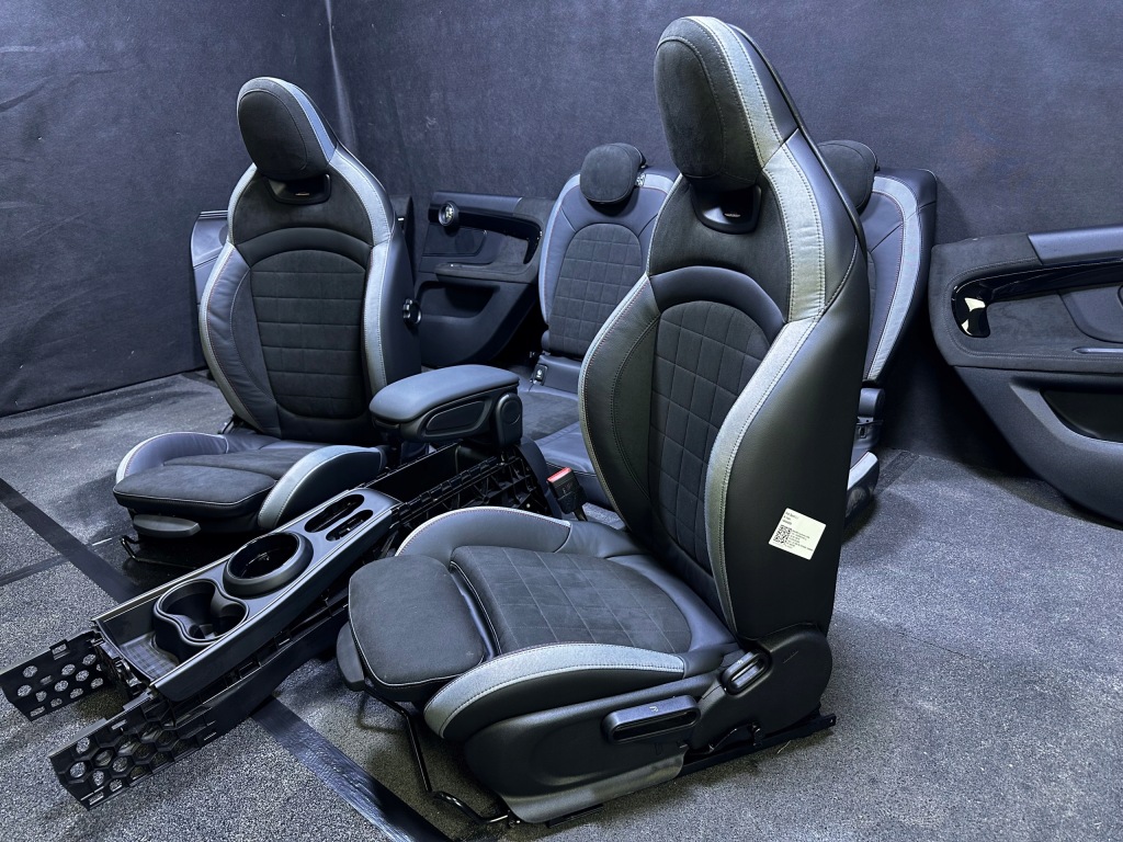 фото №3, Mini countryman f60 f60 lci jcw сидіння середина заднє сидіння alcantara sport