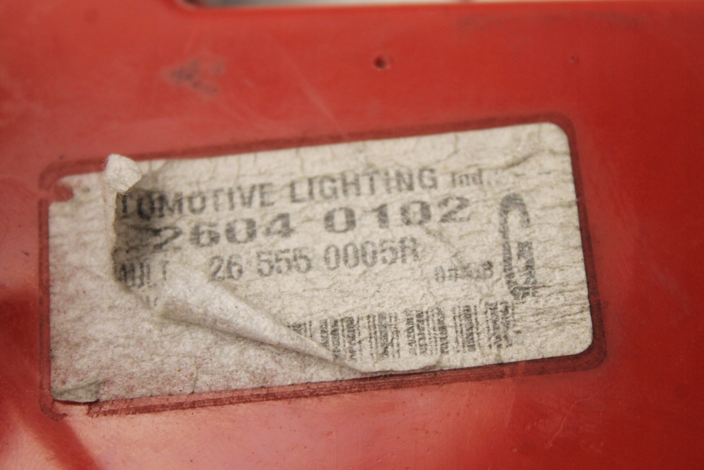 фото №10, Лампа задняя левый задняя laguna iii coupe