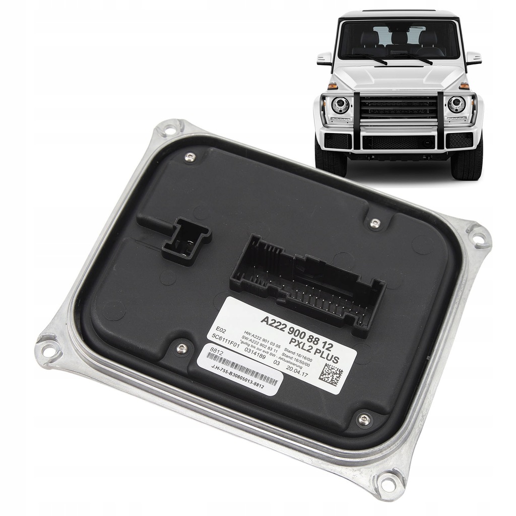 фото №12, Модуль управляющий балласт фары led a2229008812 замена