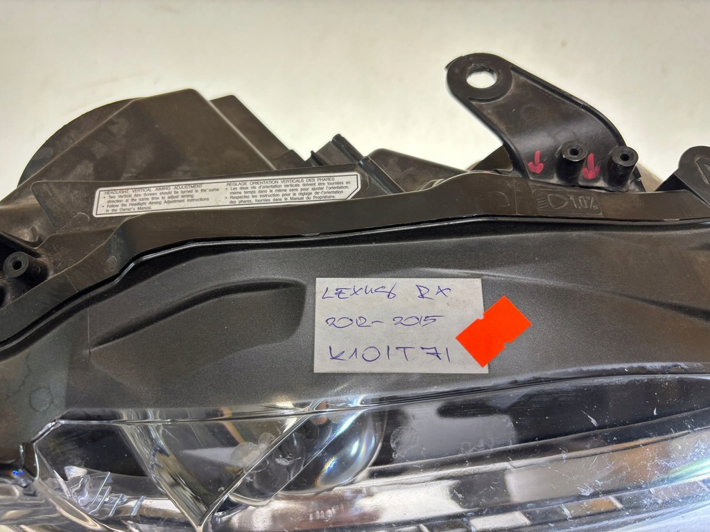 фото №7, Lexus rx 450h 2014 лампа передня